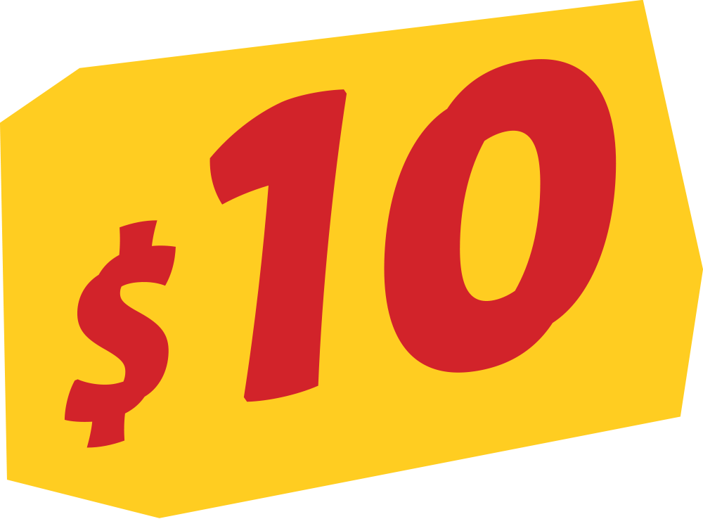 $10